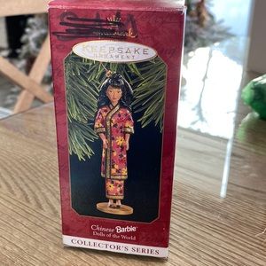 1997 Hallmark Chinese Barbie Dolls of the World Ornament